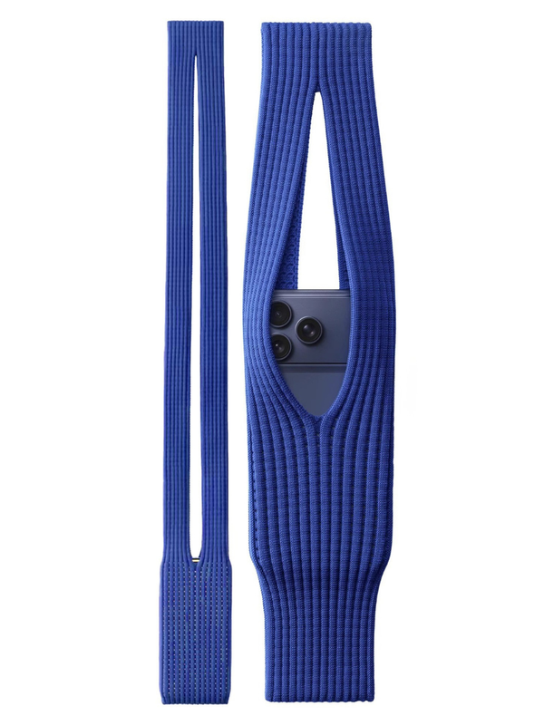 Pure Color Knitting Phone Pocket